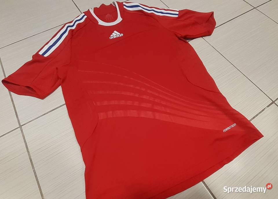 koszulka Adidas Formotion FFF czerwona rozmiar S małopolskie Libiąż sprzedam