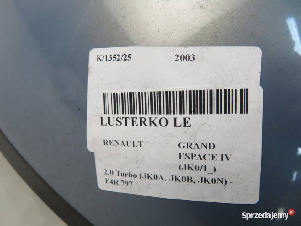 LUSTERKO LEWE RENAULT GRAND ESPACE IV