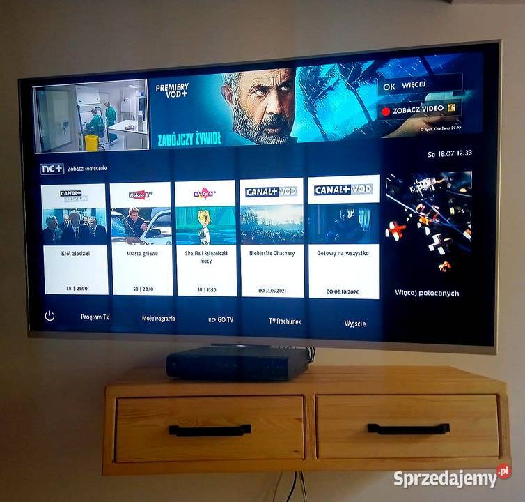 Konsola drewniana rustykalna półka drewniana 21cm Radków