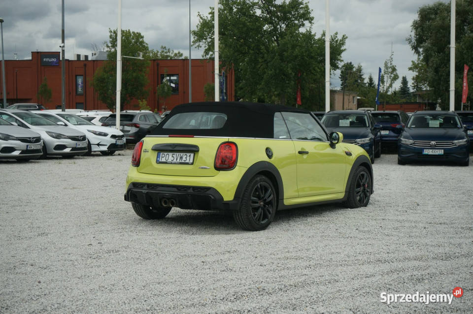 Mini John Cooper Works MINI JCW Cabrio 231 Salon elektrochrom. lusterko wst. Poznań