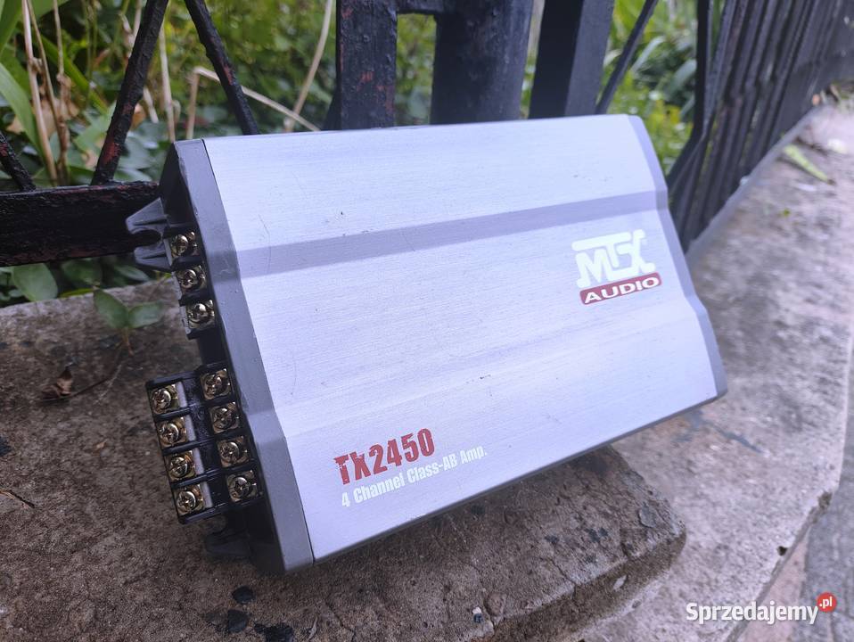 Wzmacniacz samochodowy 4 kanałowy MTX AUDIO Niegowonice