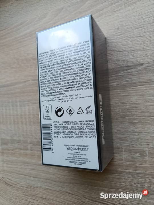 Perfumy damskie Yves Saint Laurent Libre Vanille Białystok sprzedam