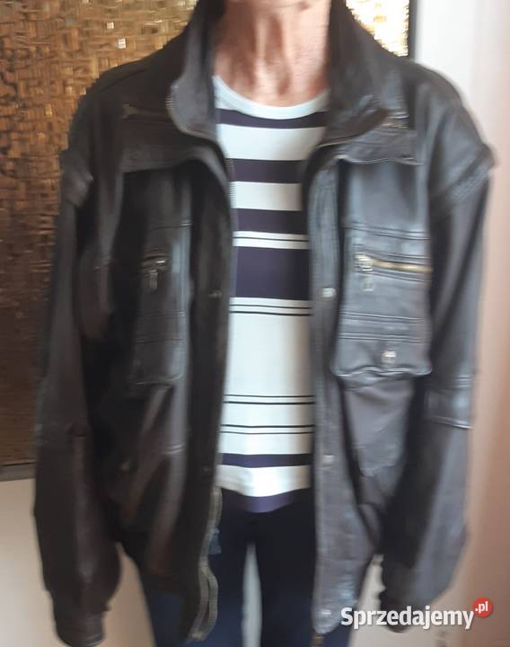 Kurtkakamizelka ze skóry z dopinaną mazowieckie Pruszków