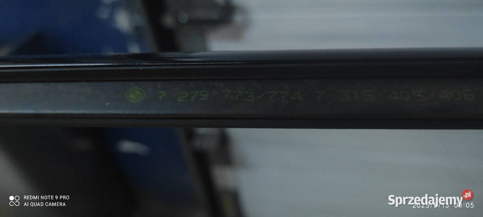 BMW F32 F82 LEWA LISTWA OZDOBNA USZCZELKA SZYBY