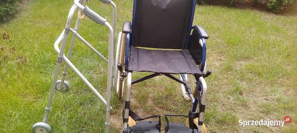 Sprzedam wózek inwalidzki balkonik Piastów