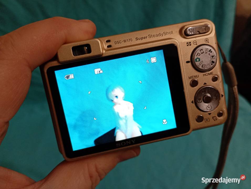Szampański Sony CyberShot DSC W170 Katowice