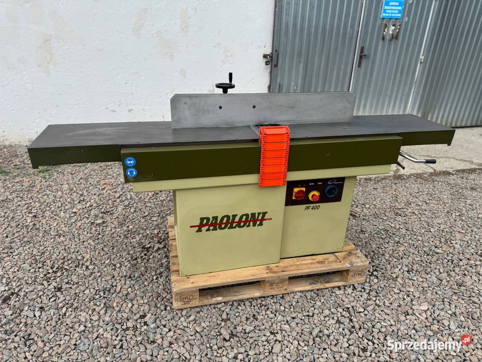 Strugarka wyrówniarka heblarka PAOLONI PF 400 Kalwaria Zebrzydowska