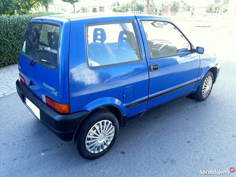 Fiat Cinquecento Young 700 1996r Długie Opłaty Jasło sprzedam