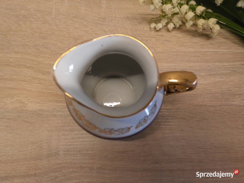 Porcelanowy mlecznik ROSJA Raszków