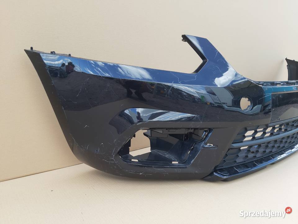 SKODA YETI LIFT ZDERZAK PRZÓD KRATKA 5L0807221K Części samochodowe Trzciel