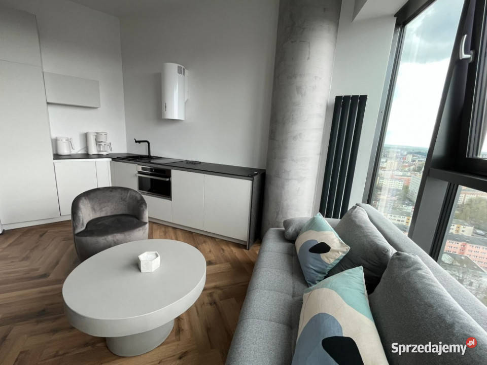 Apartament w HANZA TOWER 19 piętro 2 pokoje Szczecin