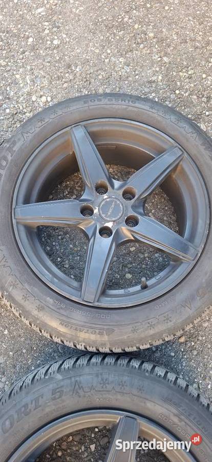 Alufelgi ACE ALLOY 205 55 R16 5x112 Czarne Błoto