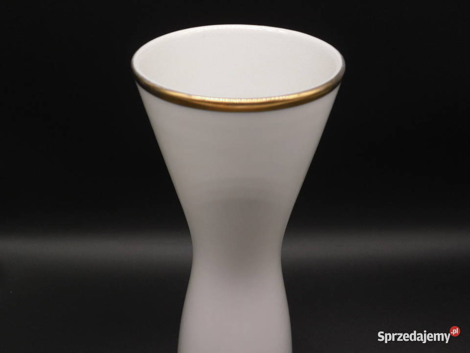 Elegancki Wazon Klepsydra ROSENTHAL Niemcy Porcelana i szkło Raszków sprzedam