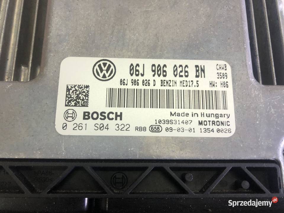 STEROWNIK SILNIKA 06J906026BN VW PASSAT CC 20TSI wielkopolskie