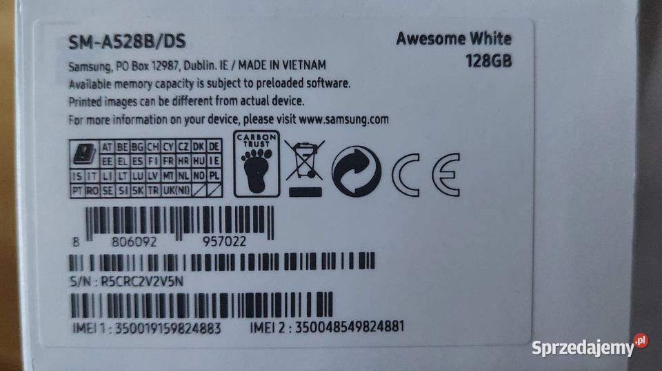 Samsung Galaxy A52s 5G 6128GB Krosno
