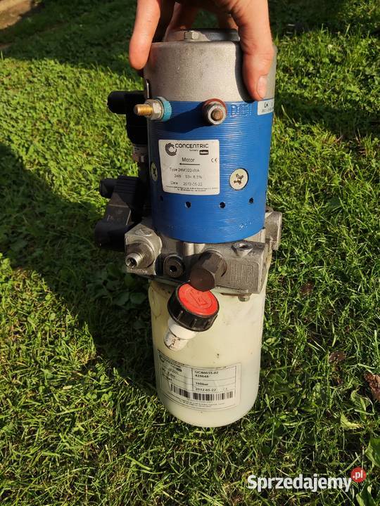 Pompa hydrauliczna agregat 24V Haldex zbiornik 2 sprzedam