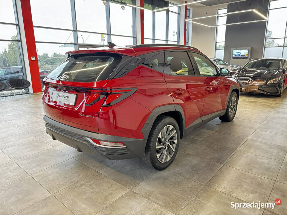 Hyundai Tucson 16TGDI 150 DCT 2021 r salon podgrzewane fotele Myślenice