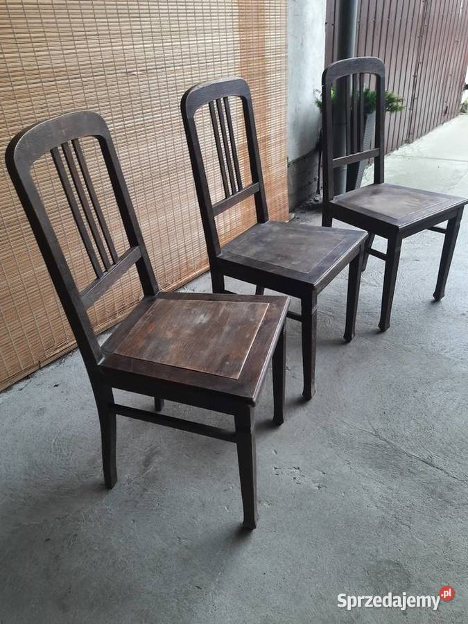 krzesła 3 sztuki 268 Stoły, krzesła, biurka Byczyna