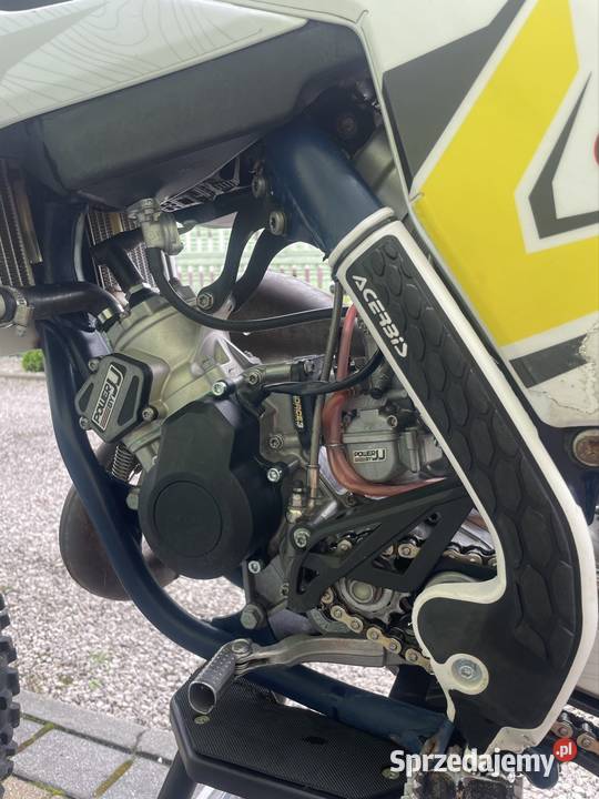 Husqvarna Tc 85 2022 na dotarciu TUNING HGS łańcuch Sobków