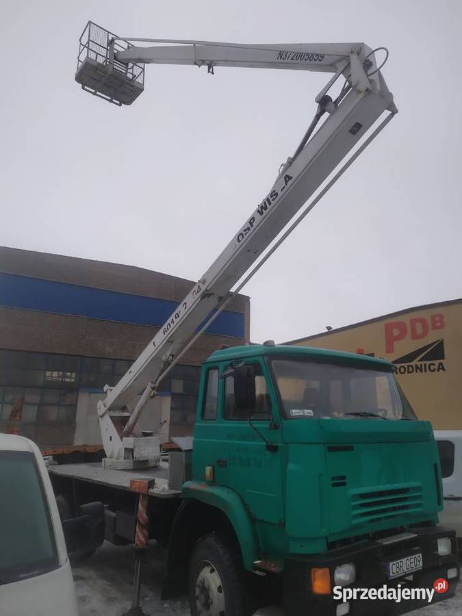 Podnośnik koszowy P183 18 m Star 1142turbo Brodnica sprzedam