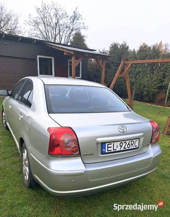 Piękna Toyota Avensis T25 18 Benzyna 2008r Wyszyna Machorowska