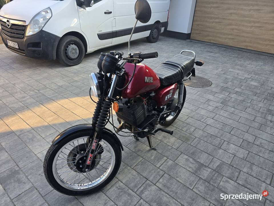 MZ etz 251 zarejestrowana