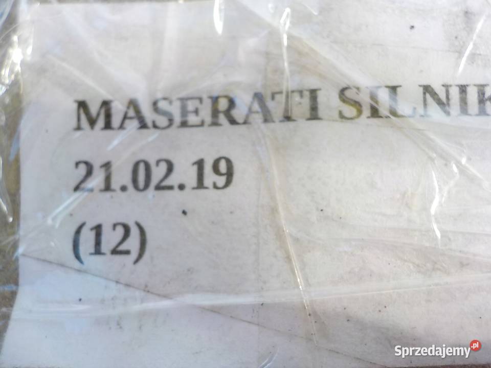 MOCOWANIE UCHWYT MASERATI GHIBLI 30D Silniki i osprzęt Części samochodowe wielkopolskie Nowy Tomyśl