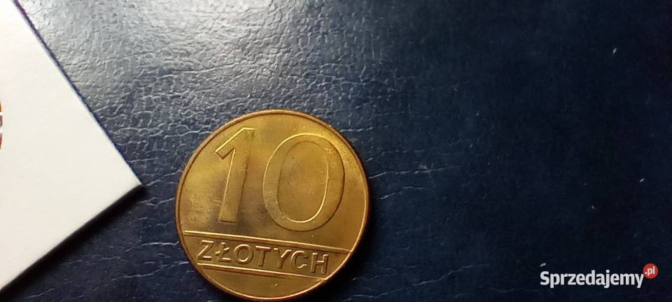 Stare monety 10 złotych 1990 Polska Kolekcje podkarpackie