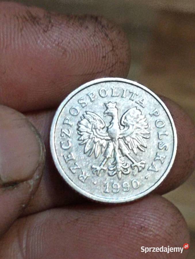 Sprzedam trzecia monete 1 zloty 1990 Chełm sprzedam