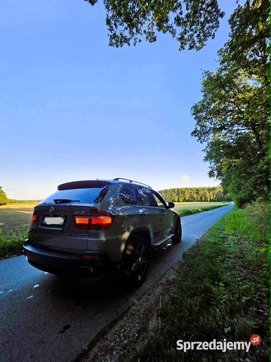 BMW x5 e70 48l v8 lpg xdrive faktury klapy benzyna+LPG Ostrzeszów