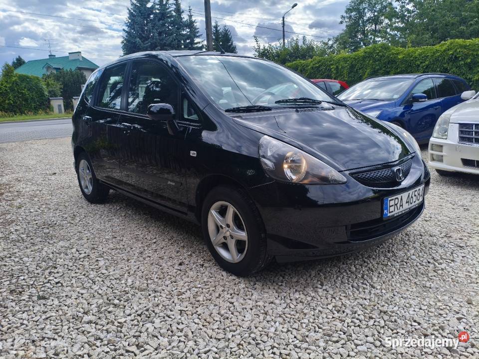 Honda Jazz benzyna 5 drzwi klimatyzacja bez rdzy manualna Jazz łódzkie Piotrków Trybunalski