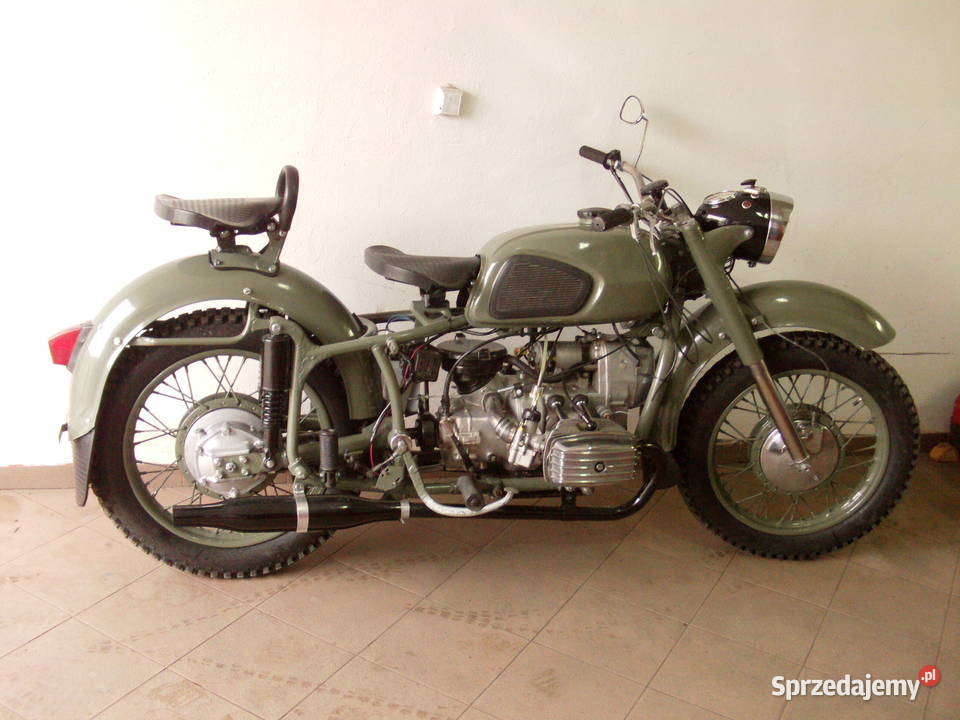 Dniepr MT9 rejestracja na zabytek 1974r Sierpc