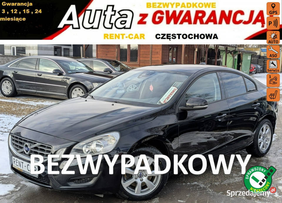 Volvo S60 20D3KineticOPŁACONY Bezwypadkowy Klima Częstochowa