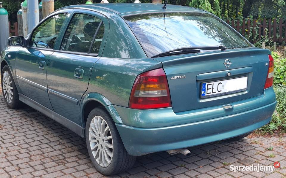 Opel Astra G 16 benzyna salon polska 2003 r manualna Łowicz