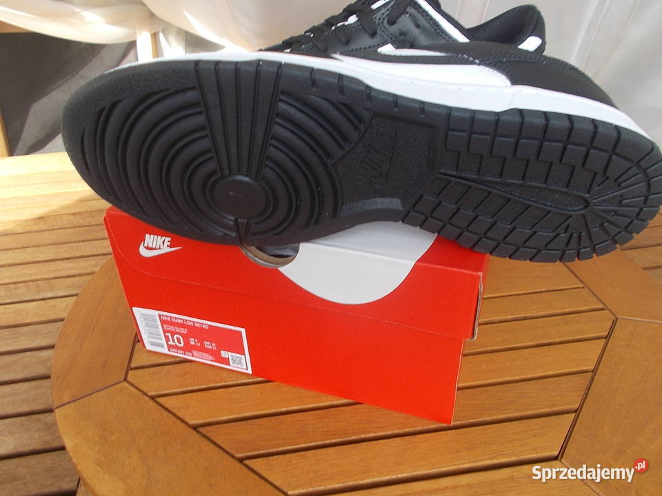 r Eur 44 i 445 Nike Dunk Low White Black Nike Poznań