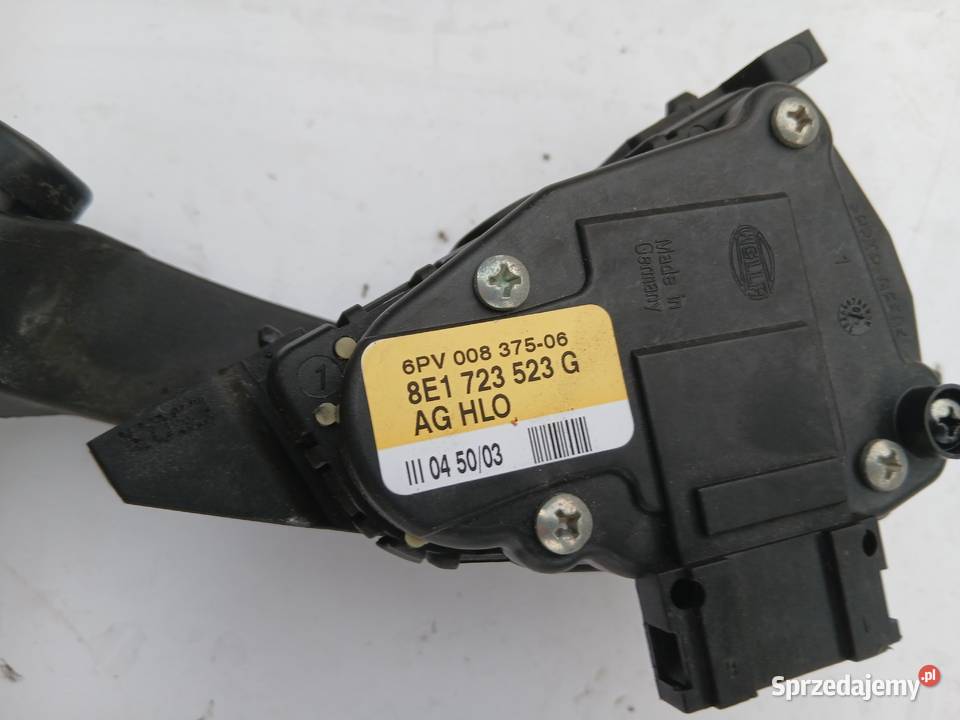 Potencjometr gazu pedał Audi A4 B6 B7 8E1723523G Szczerbice
