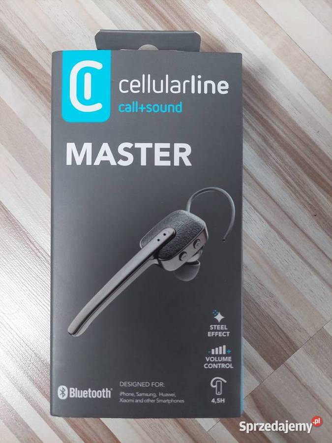 Słuchawką cellularline master Lipinki sprzedam