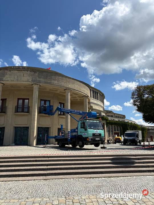 Wynajem Podnośnika Koszowego Wrocław Zwyżki 20m