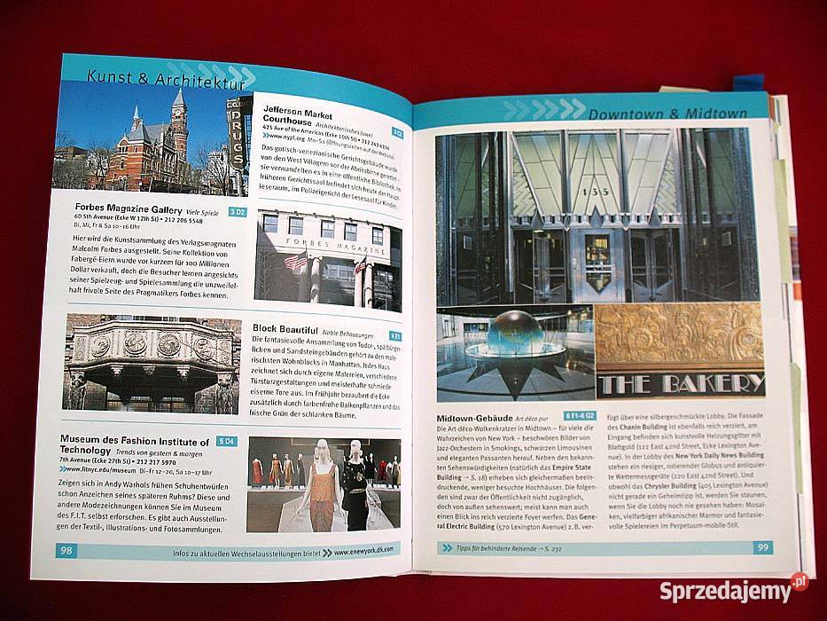 York wwwenewyorkdkcom książka niemiecka Siedlce sprzedam