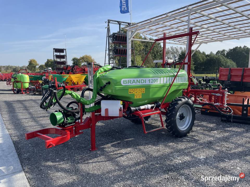 Opryskiwacz polowy Brandi 1200L 121518m Nowy RSM Zofipole sprzedam