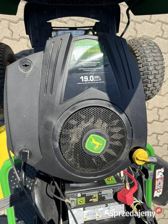 Traktorek kosiarka John Deere D110 19 BS PŁUG Traktorki Białystok