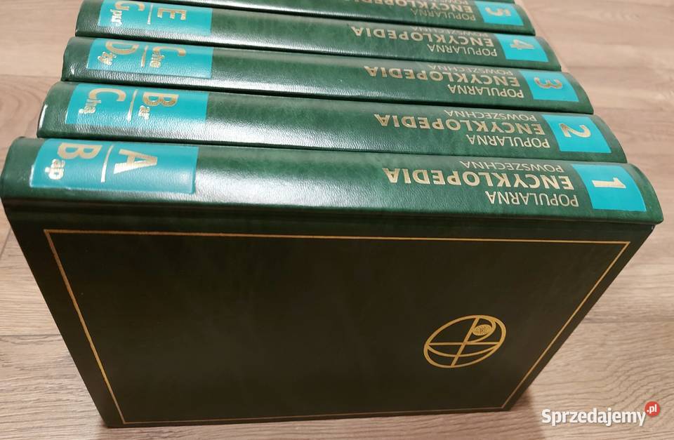 Popularna Encyklopedia powszechna 12 tomów twarda z obwolutą pomorskie Rekowo