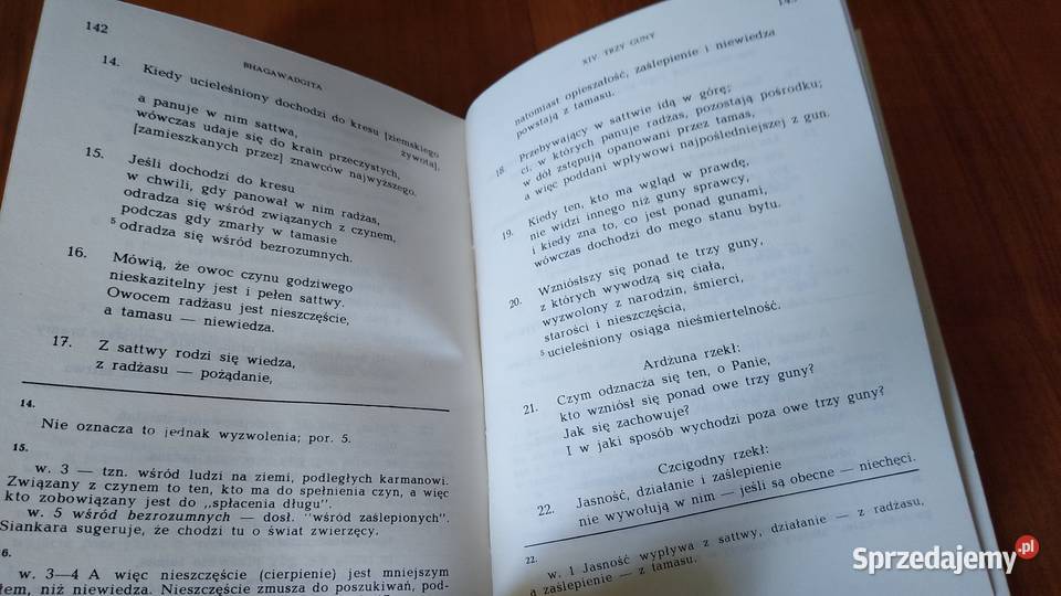 Bhagawadgita czyli Pieśń Pana przekł Joanna pomorskie Gdańsk