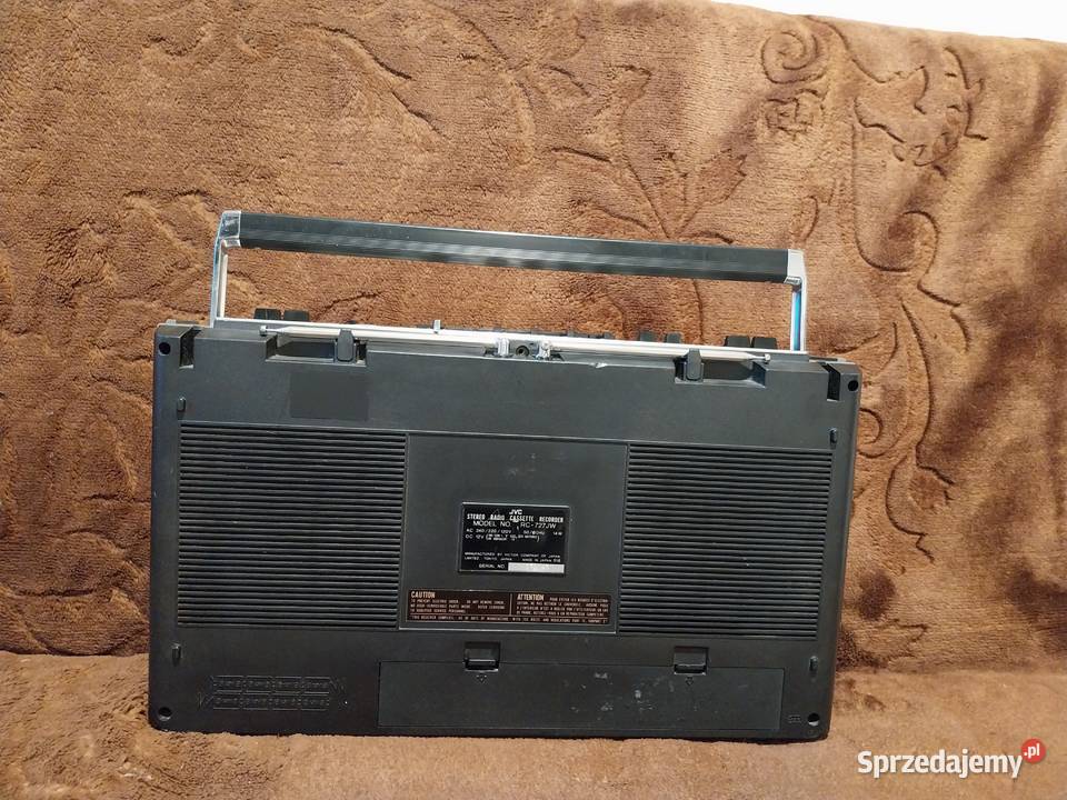 Radiomagnetofon boombox JVC śliczny Lubartów