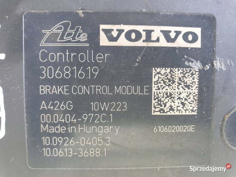 Volvo V70 III S80 II POMPA ABS Sterownik Pompy hamulcowe Janów