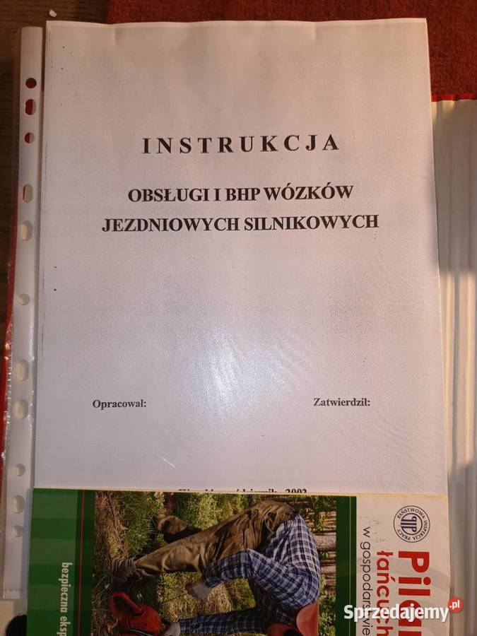 Wydawnictwa i materiały BHP Wronki