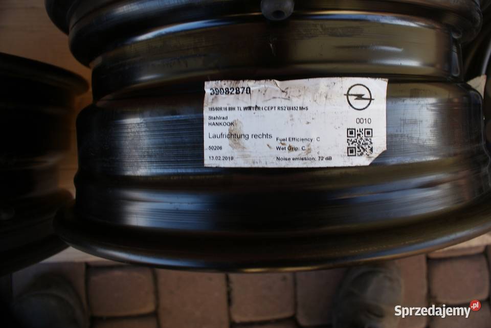 65Jx16 4x108x651 ET20 oryginał Peugeot Citroen stalowe Nozdrzec