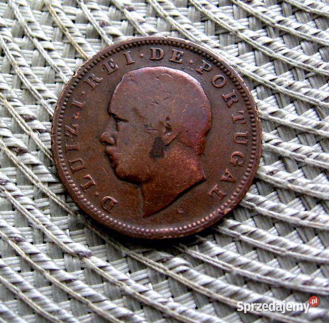 Portugalia 20 Reis 1884r wielkopolskie