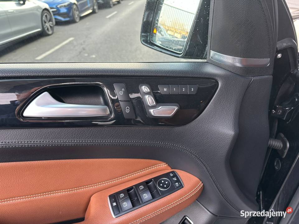 Mercedes GLE 350 AMG 4MaticSalon 1WłSerwisowany wspomaganie kierownicy Warszawa sprzedam