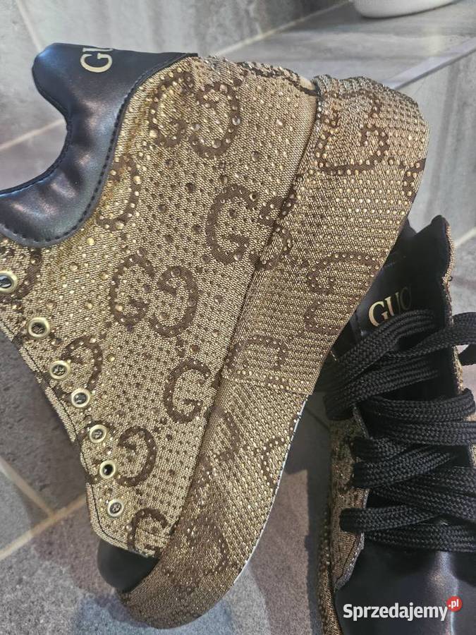Piękne spacery buty kostkę Guci Mucharz